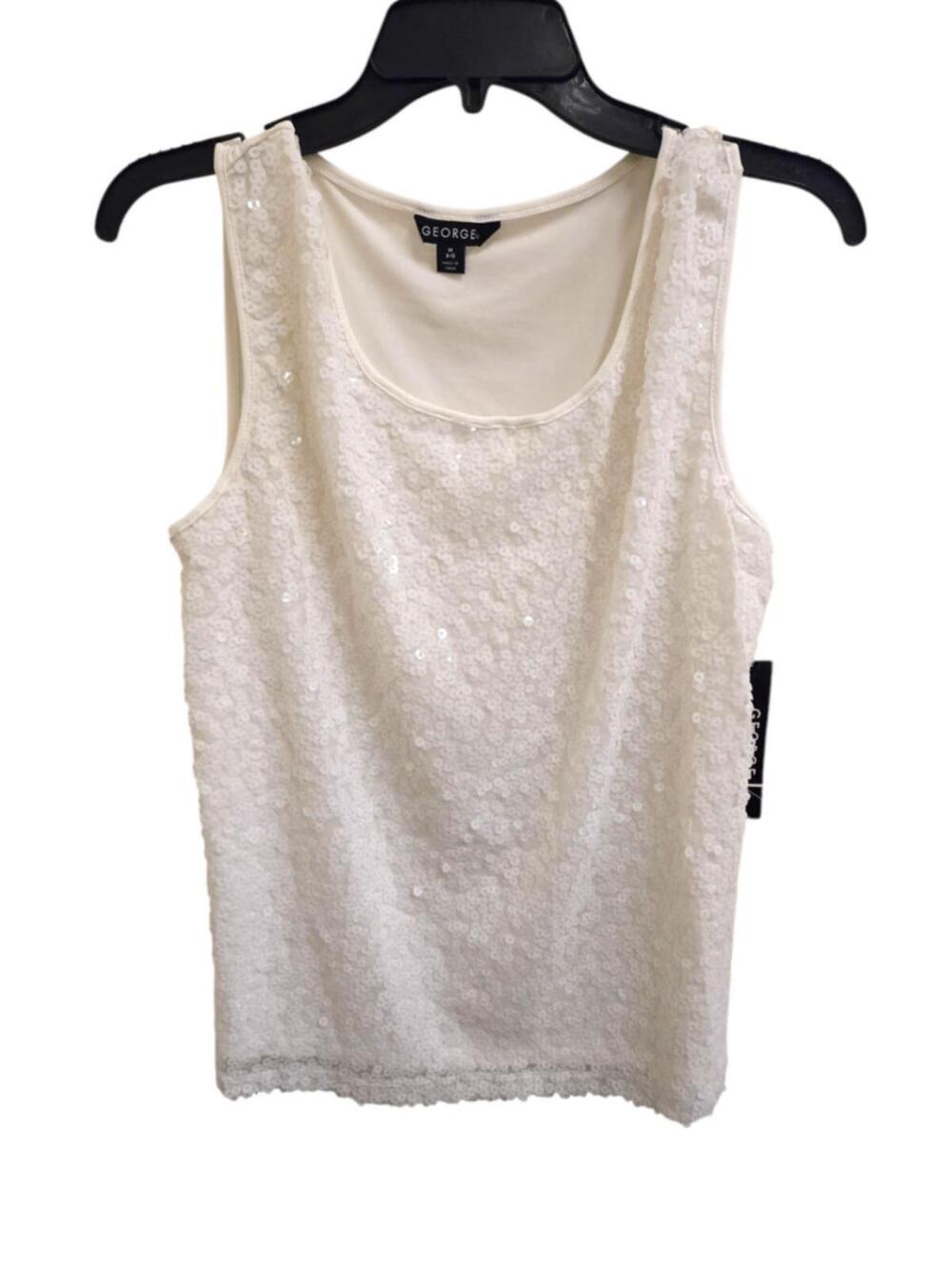 NWT M cream George Tank Top